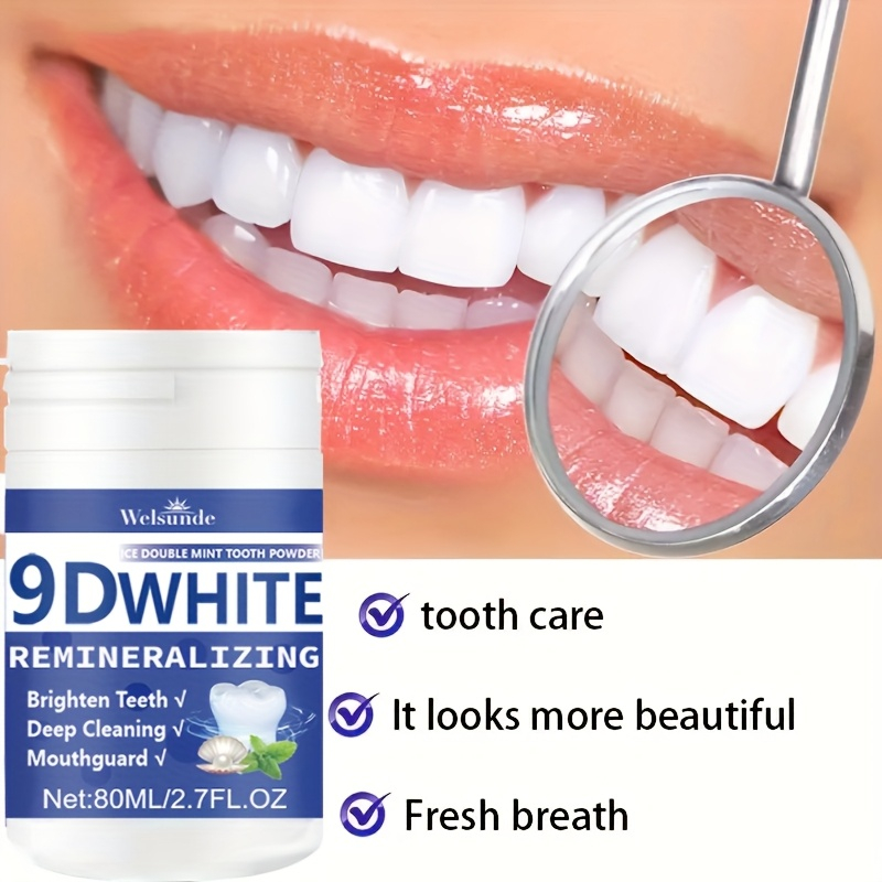 Teeth Whitening Quotes - 9D White Remineralizing Hydroxyapatite Tooth Powder,
