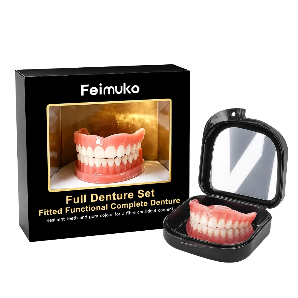 Teeth Whitening For Braces - Full Set Dentures Fake Teeth Braces