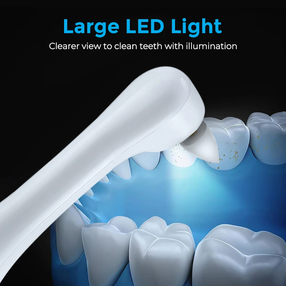 Electric Tooth Polisher Teeth  - огляд і ціна Teeth Whitening Kit With Light