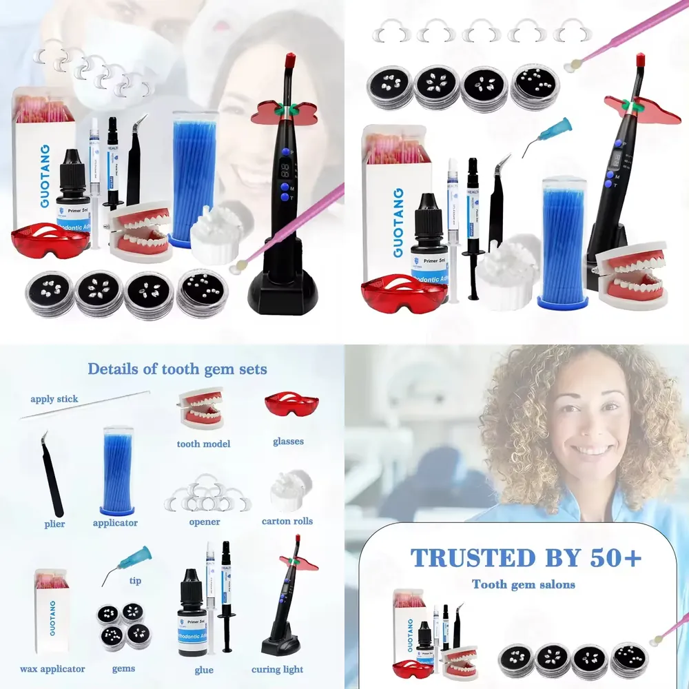 【CHIMU HOME】 Professional DIY  - огляд і ціна Teeth Whitening Kit With Light