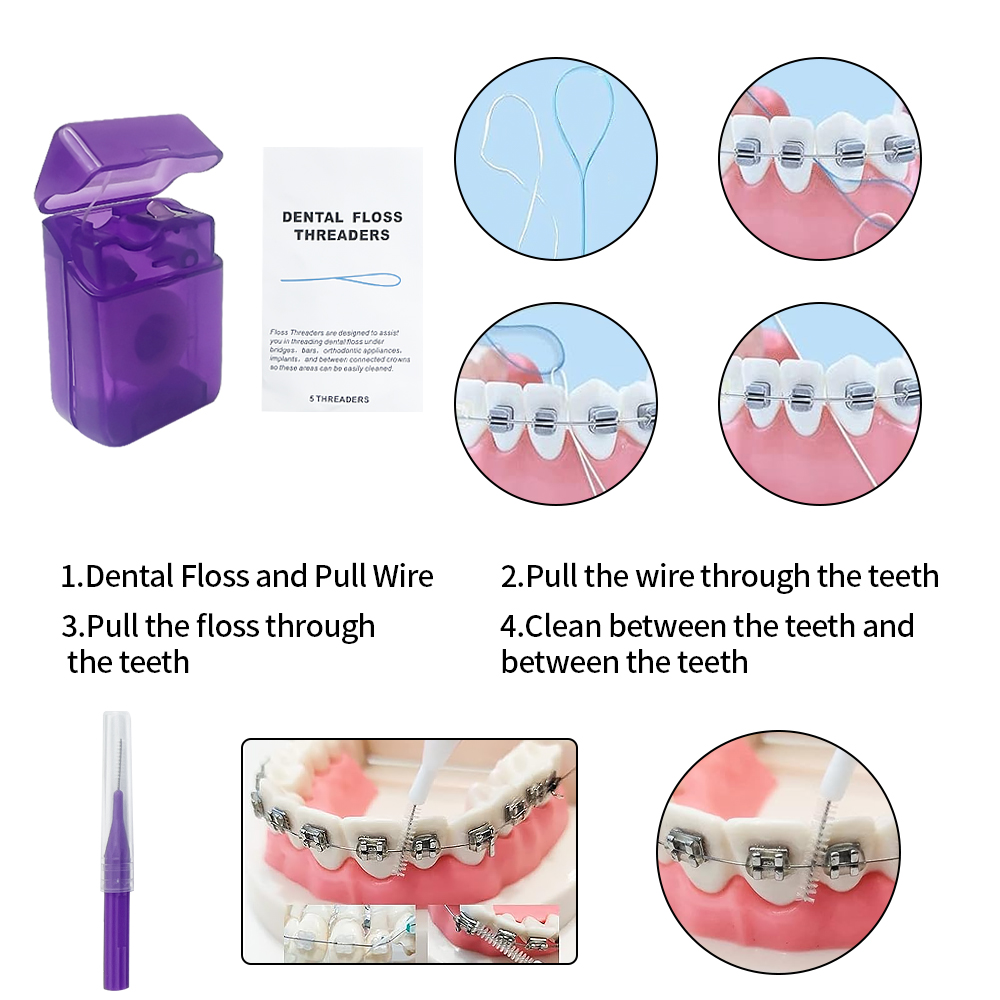 8Pcs/set Orthodontic Dental Ca - огляд і ціна Teeth Whitening For Braces