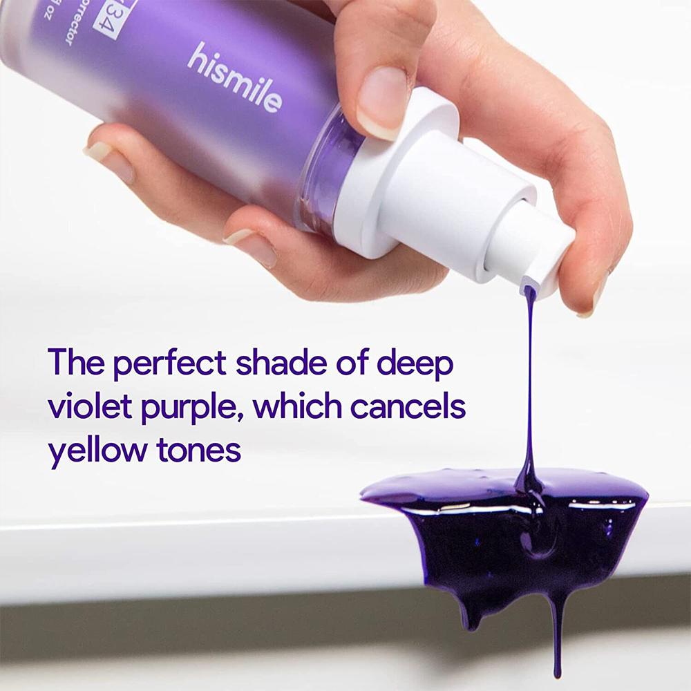 Hismile V34 Brightening Purple - огляд і ціна Teeth Whitening Foam