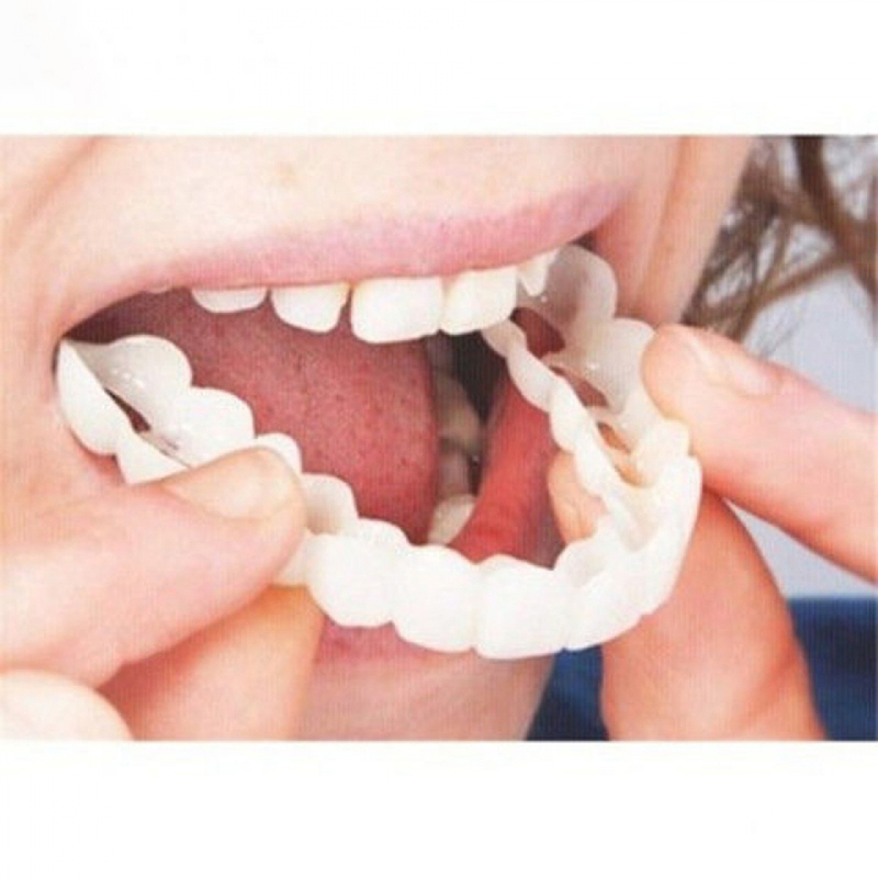 Perfect Fit False Teeth Cover  - огляд і ціна Teeth Whitening For Braces