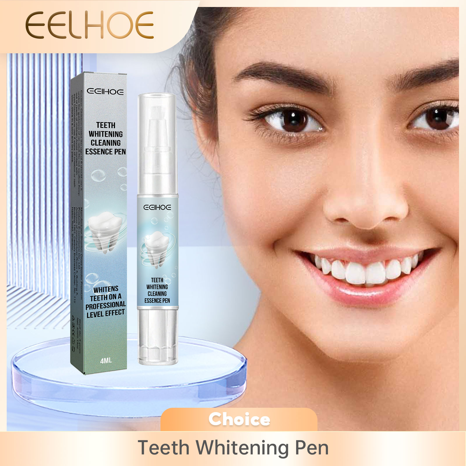 EELHOE Teeth Whitening Pen Den - огляд і ціна Whitening Pen Bleach