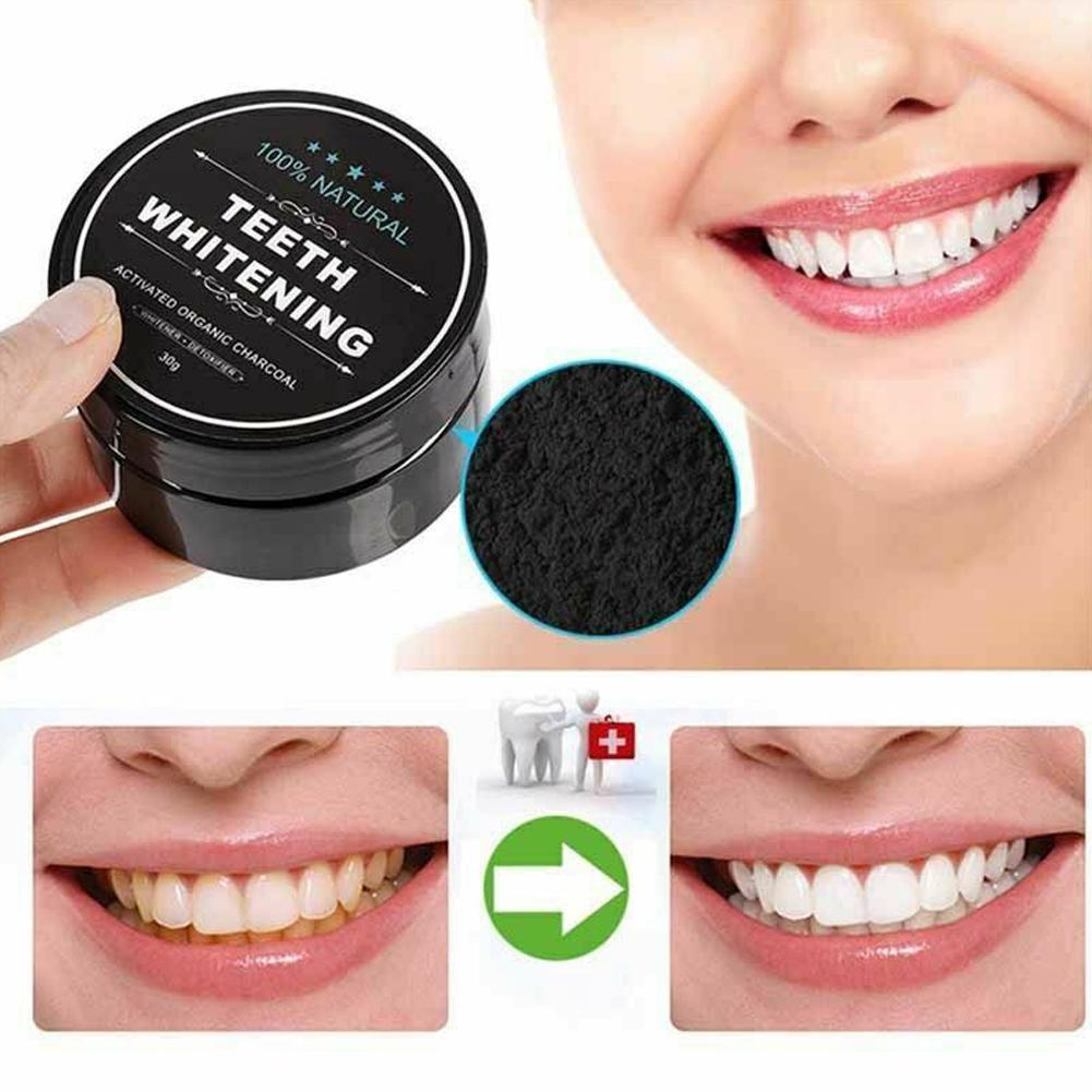 Activated Organic Charcoal Pow - огляд і ціна Teeth Whitening Charcoal Powder