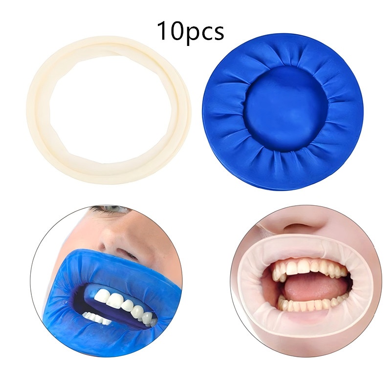 10Pcs Dental Rubber Disposable - огляд і ціна Teeth Whitening Gingival Barrier