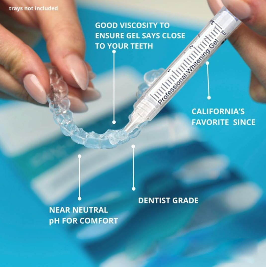 Teeth Whitening Gel Refill Syr - огляд і ціна Teeth Whitening Charcoal Powder
