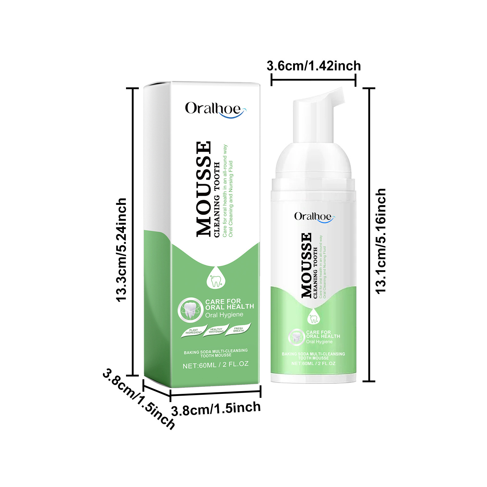 Portable Travel Size Whitening - огляд і ціна Teeth Whitening Foam