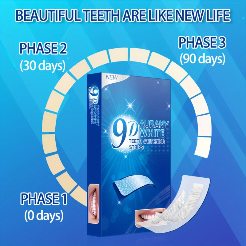 21 Pairs of 9D Aurany White Te - огляд і ціна Teeth Whitening Hydrogen Peroxide