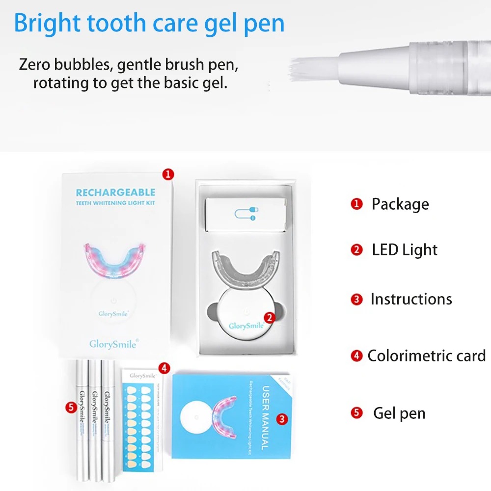 Wireless Charging Dental Teeth - огляд і ціна Whitening Pen Bleach
