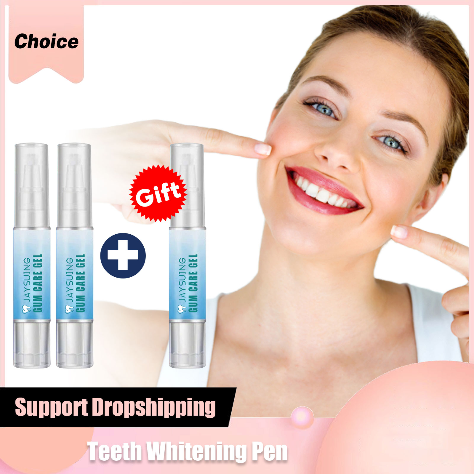 Dazzling White Teeth Whitening - огляд і ціна Whitening Pen Bleach