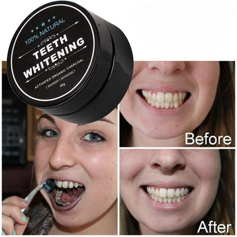 1 Box Activated Charcoal Teeth - огляд і ціна Teeth Whitening Charcoal Powder