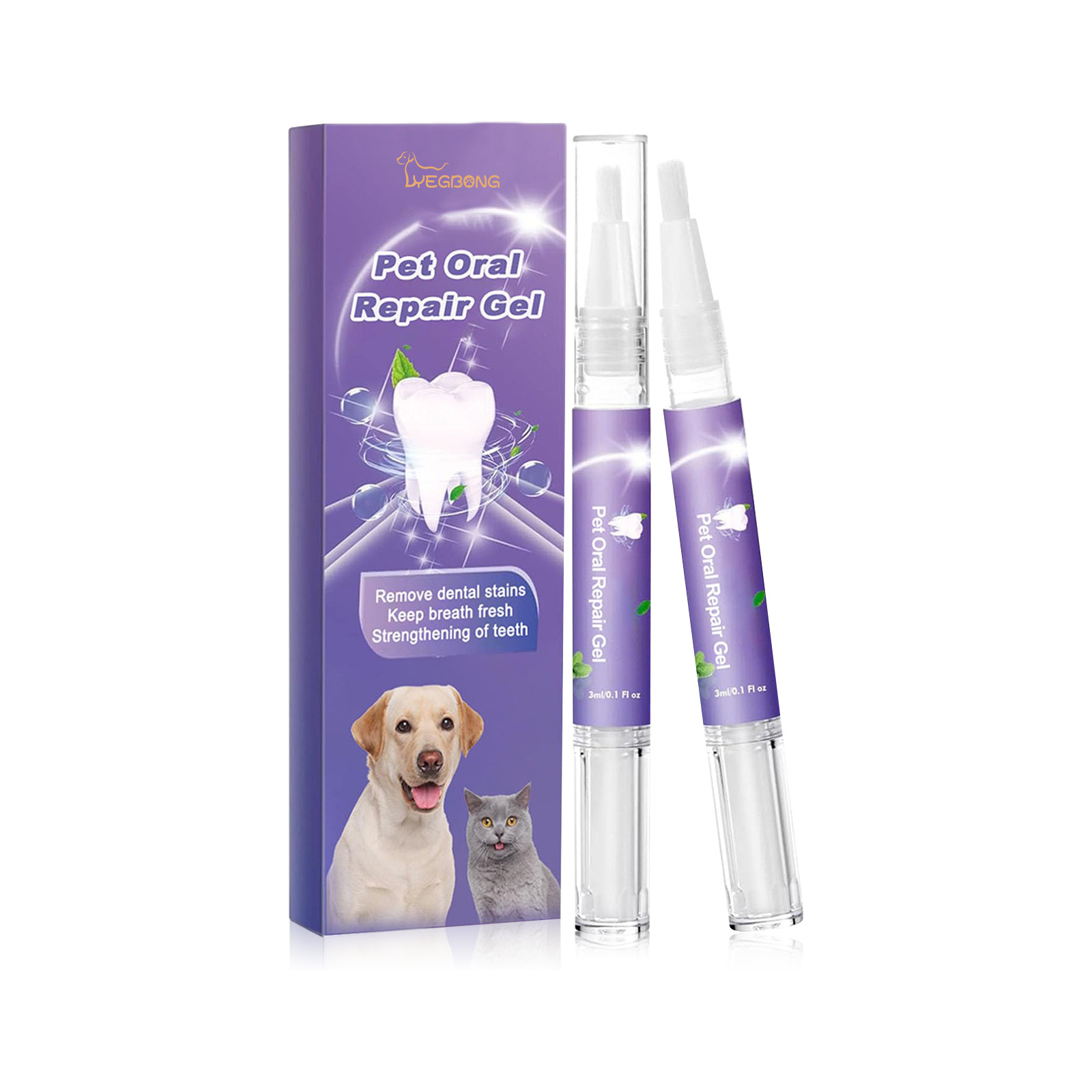 Pet Oral Repair Gel Puppy Tart - огляд і ціна Teeth Whitening Hydrogen Peroxide