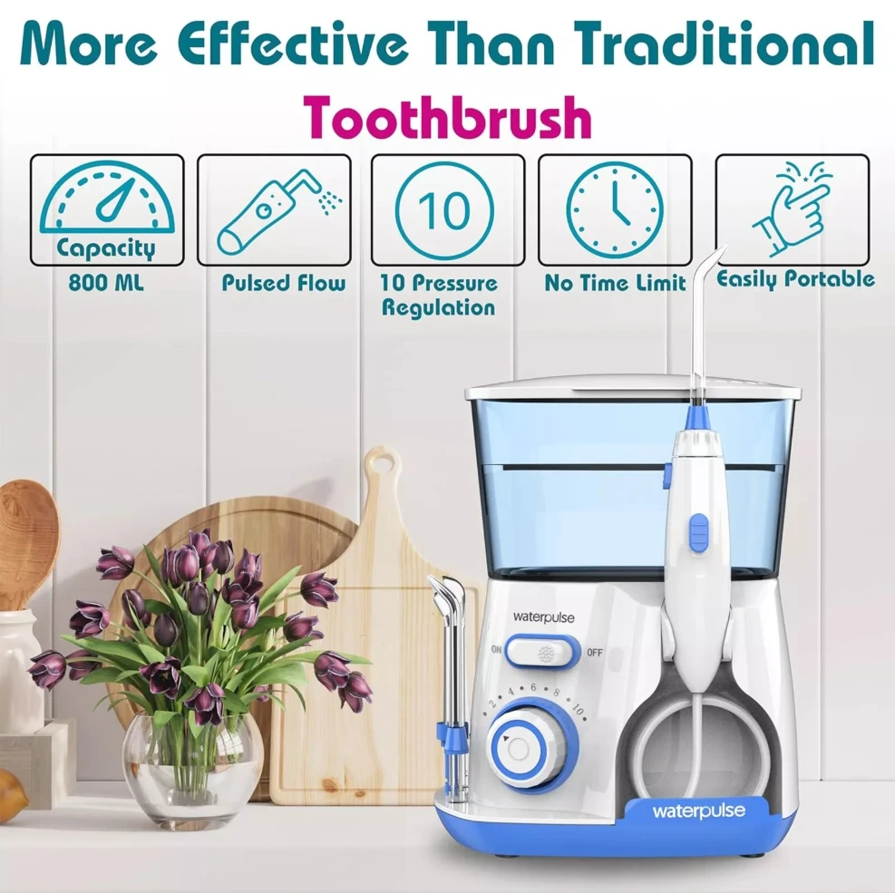 Waterpulse V300 Electric Water - огляд і ціна Teeth Whitening For Braces