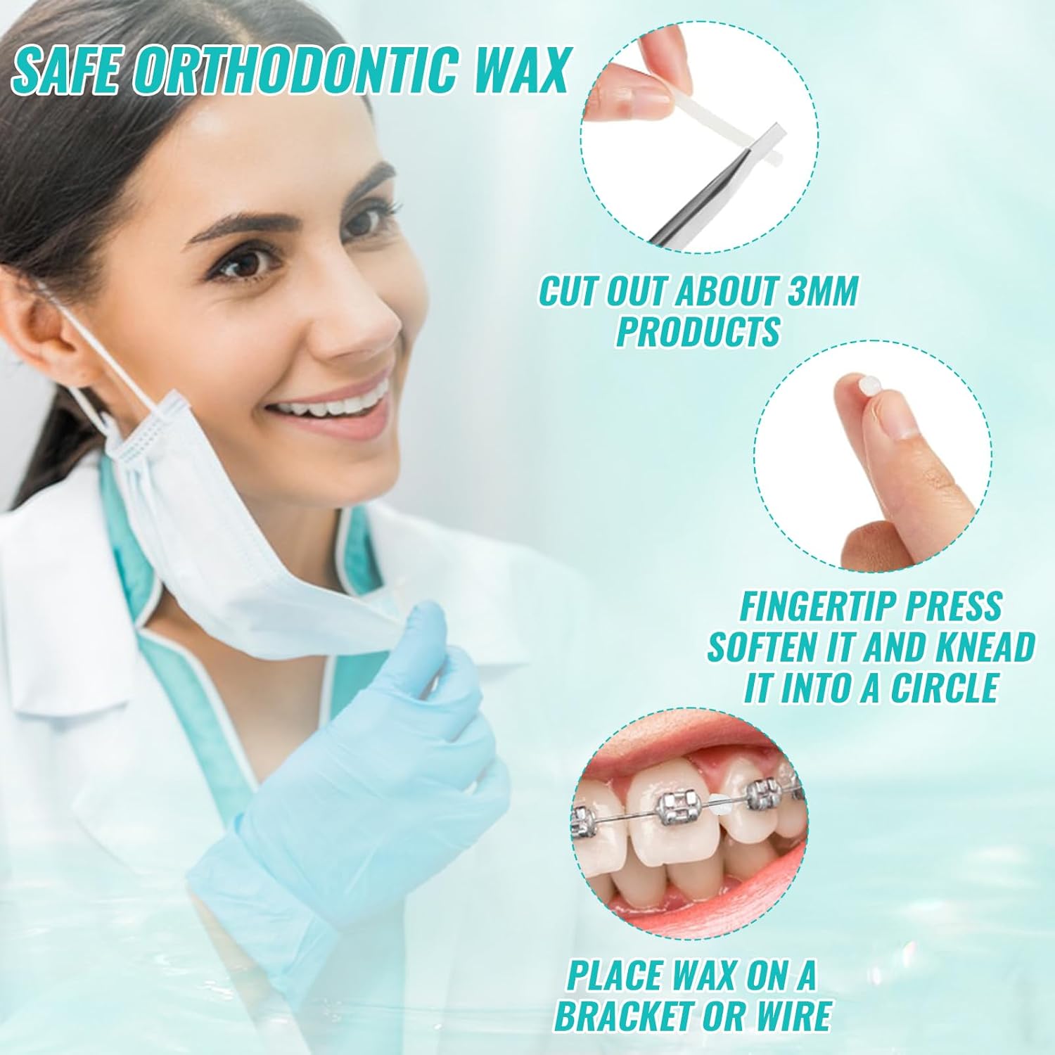 10box Dental Orthodontic Relie - огляд і ціна Teeth Whitening For Braces