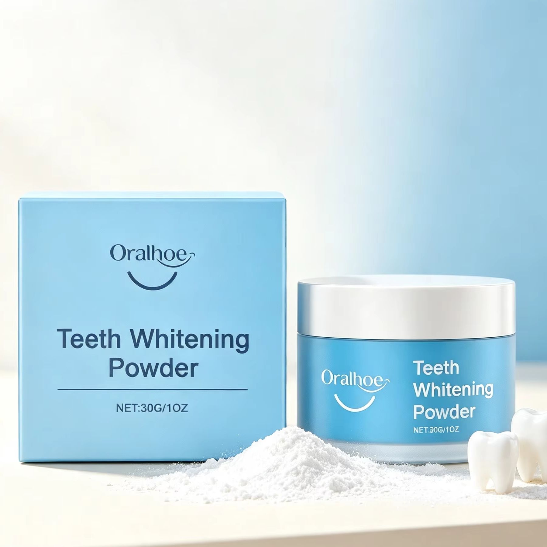 Oralhoe Tooth Powder for Brush - огляд і ціна Teeth Whitening Quotes