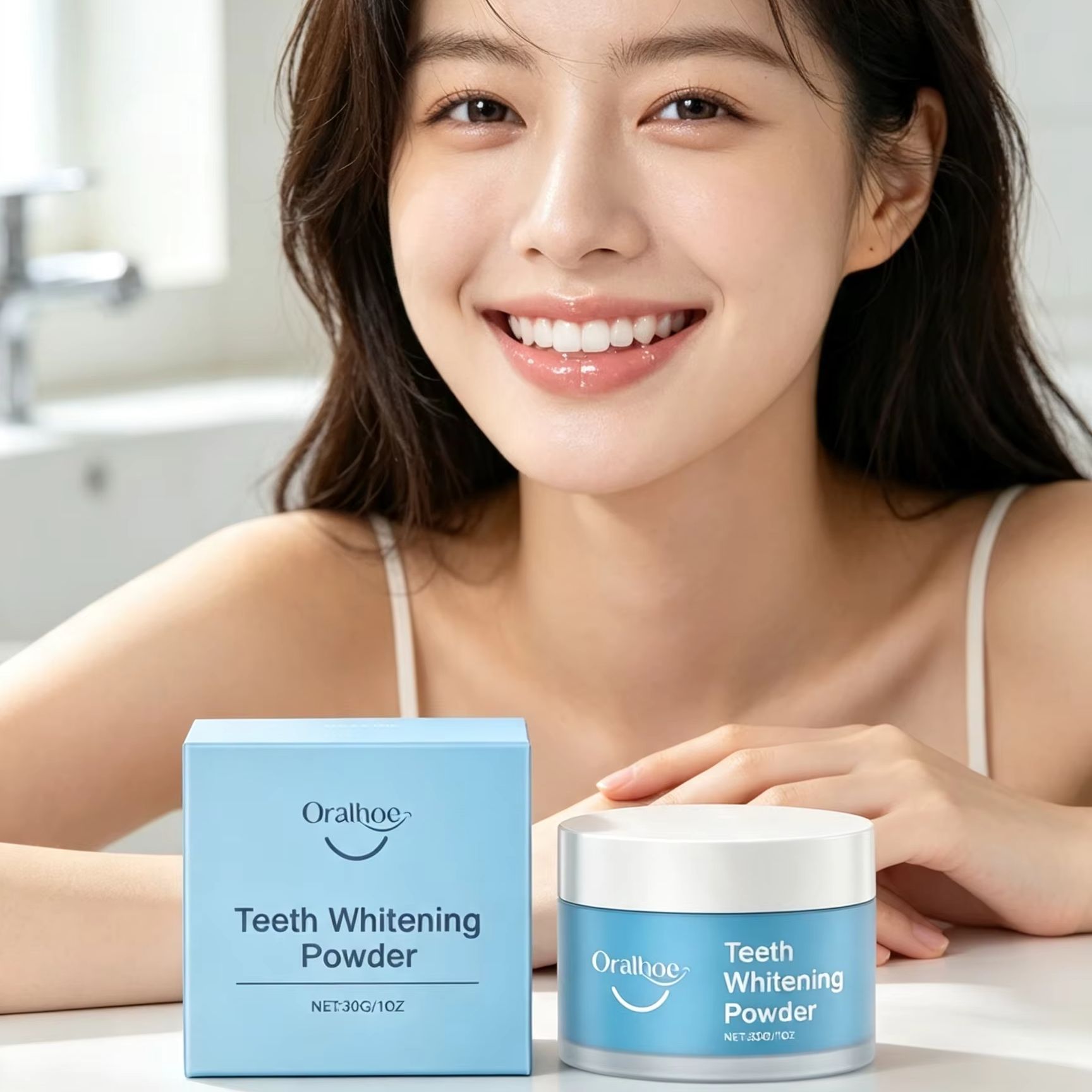 Oralhoe Tooth Powder for Brush - огляд і ціна Teeth Whitening Quotes