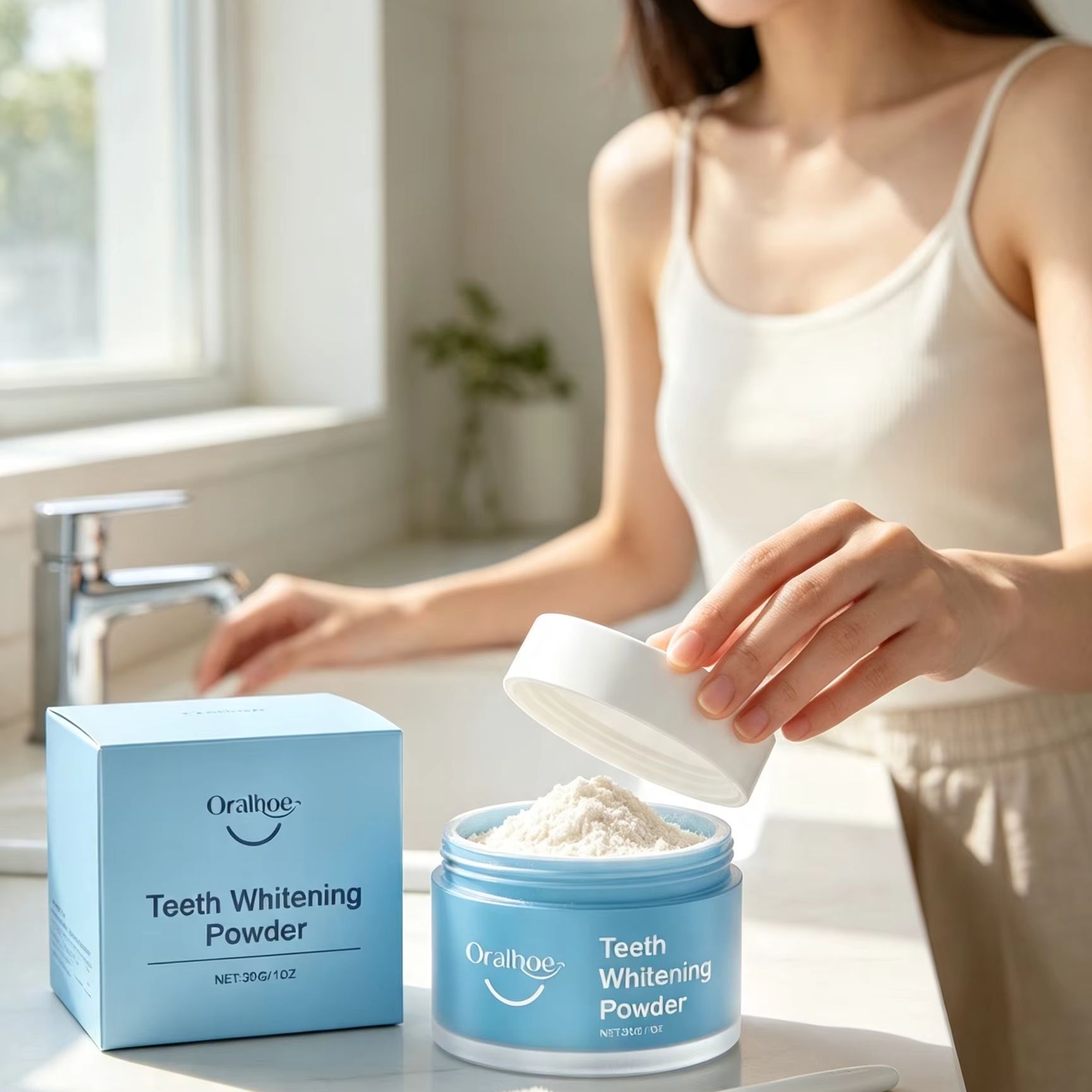 Oralhoe Tooth Powder for Brush - огляд і ціна Teeth Whitening Quotes