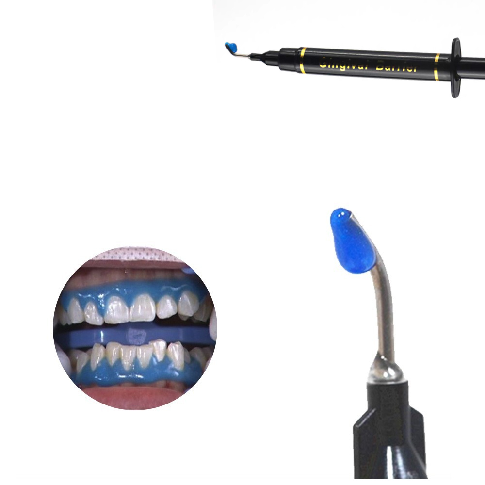 5Pcs 1.5ML Teeth Whitening Gin - огляд і ціна Teeth Whitening Gingival Barrier