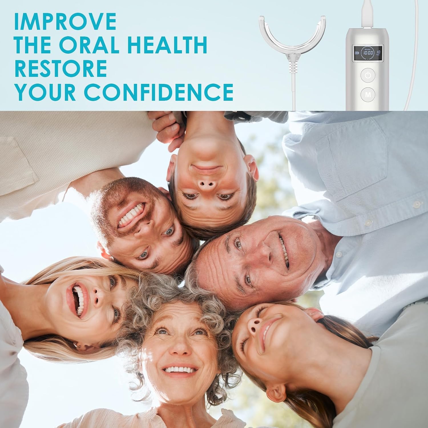Teeth Whitening Accelerator 16 - огляд і ціна Teeth Whitening Kit With Light
