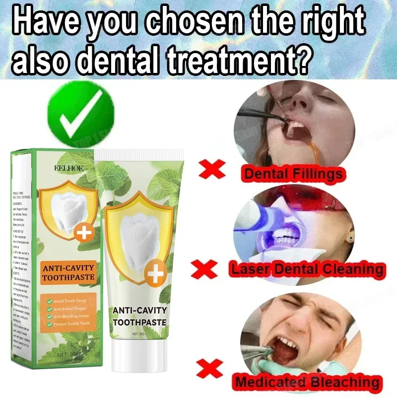 Anti Decay Toothpaste Repairs  - огляд і ціна Teeth Whitening Charcoal Powder
