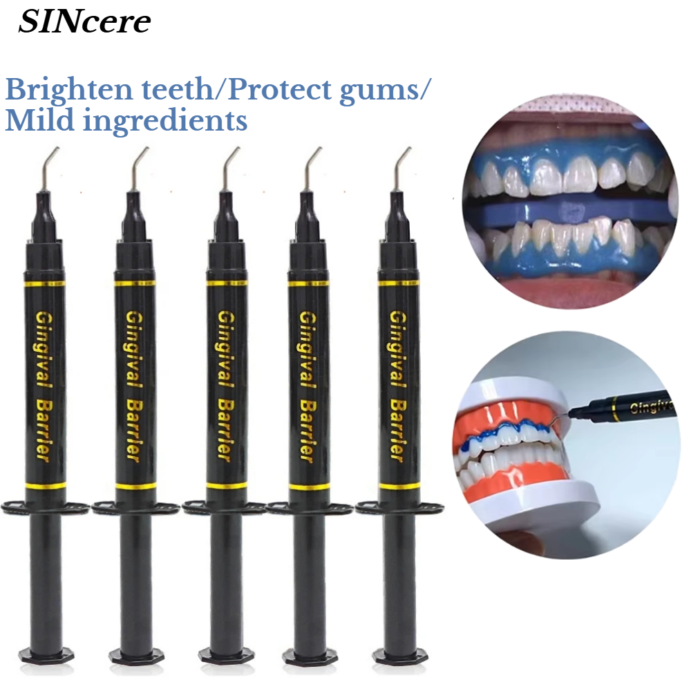 Dental Syringe Gum Protector G - огляд і ціна Teeth Whitening Gingival Barrier