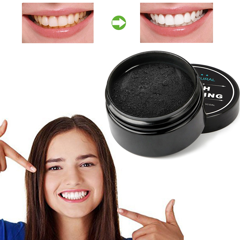 30g Teeth Whitening Powder Too - огляд і ціна Teeth Whitening Charcoal Powder