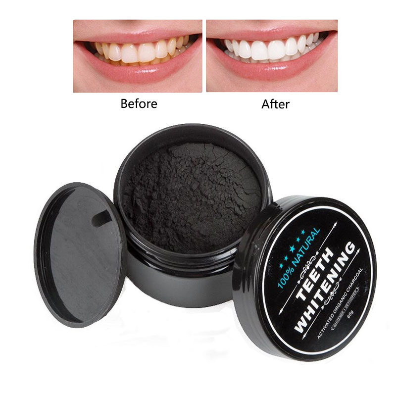 30g Teeth Whitening Powder Too - огляд і ціна Teeth Whitening Charcoal Powder