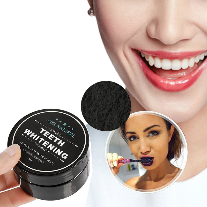 30g Teeth Whitening Powder Too - огляд і ціна Teeth Whitening Charcoal Powder