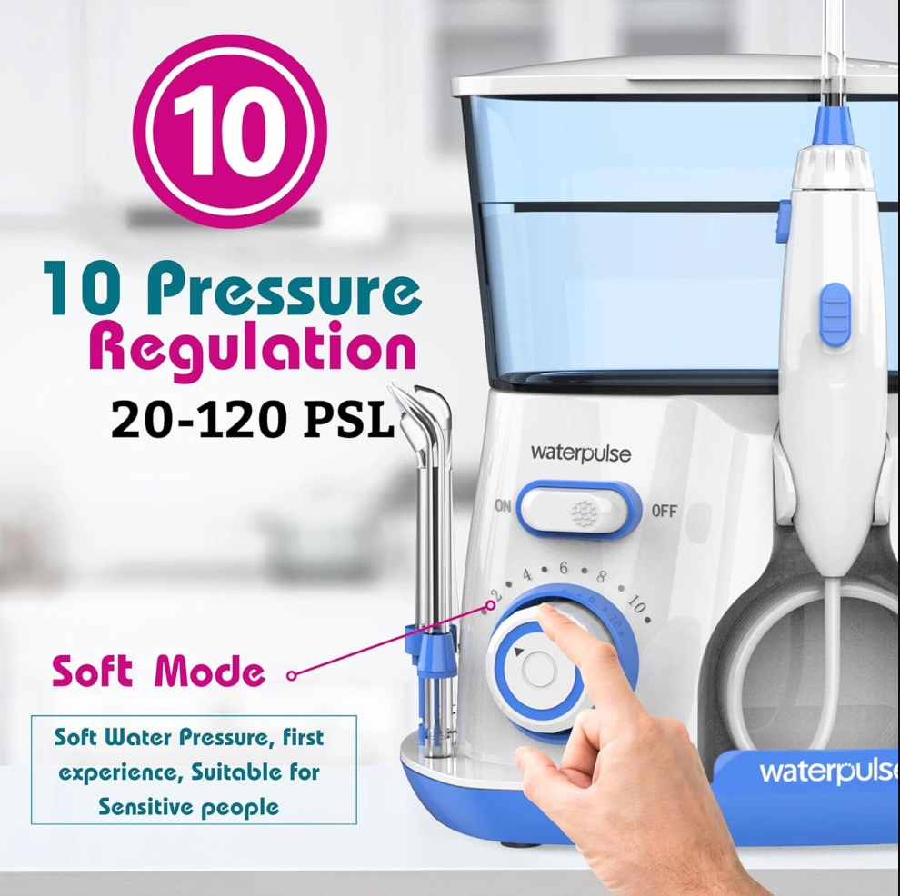 Waterpulse V300 800ml Electric - огляд і ціна Teeth Whitening For Braces