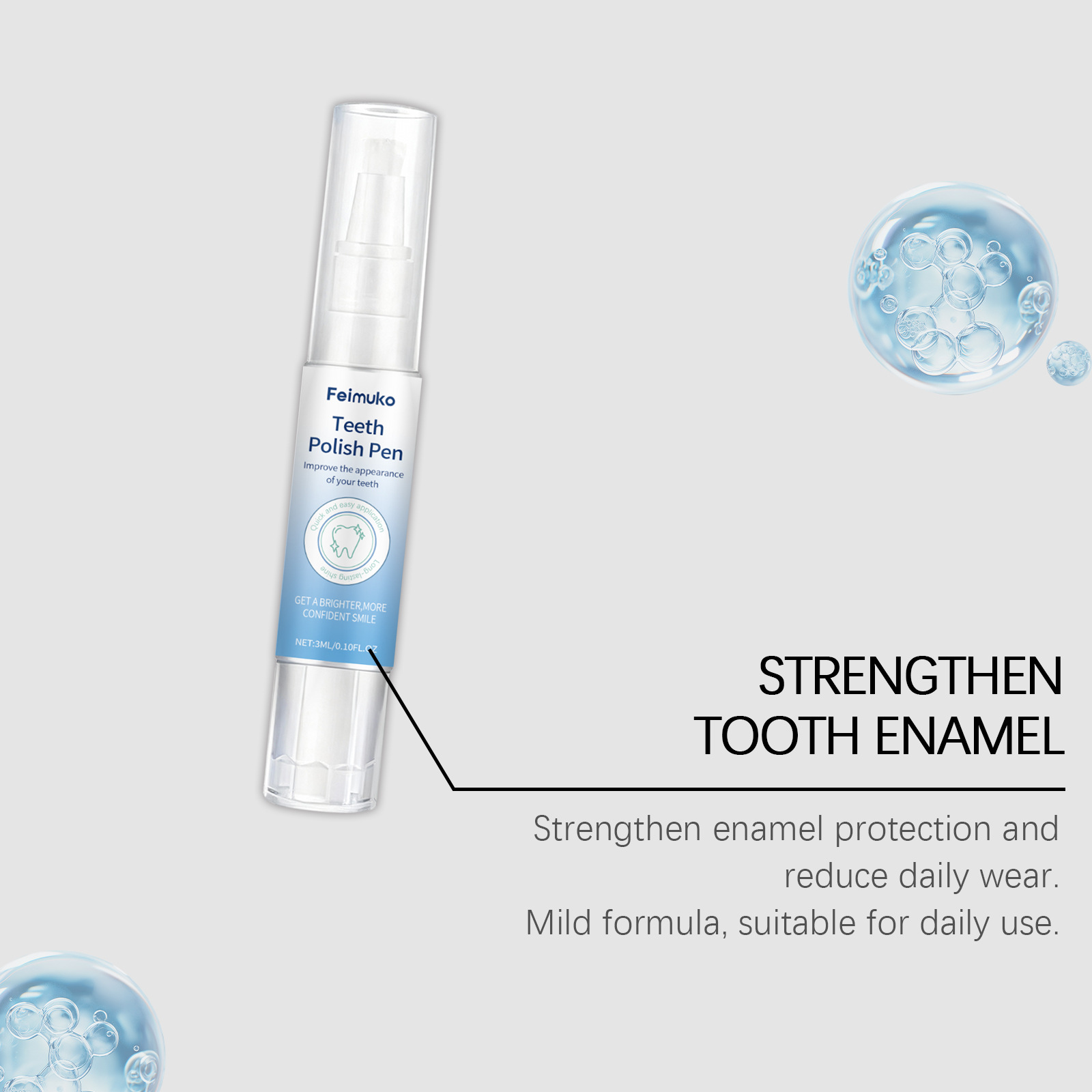 Teeth Whitening Paint Instant  - огляд і ціна Whitening Pen Bleach