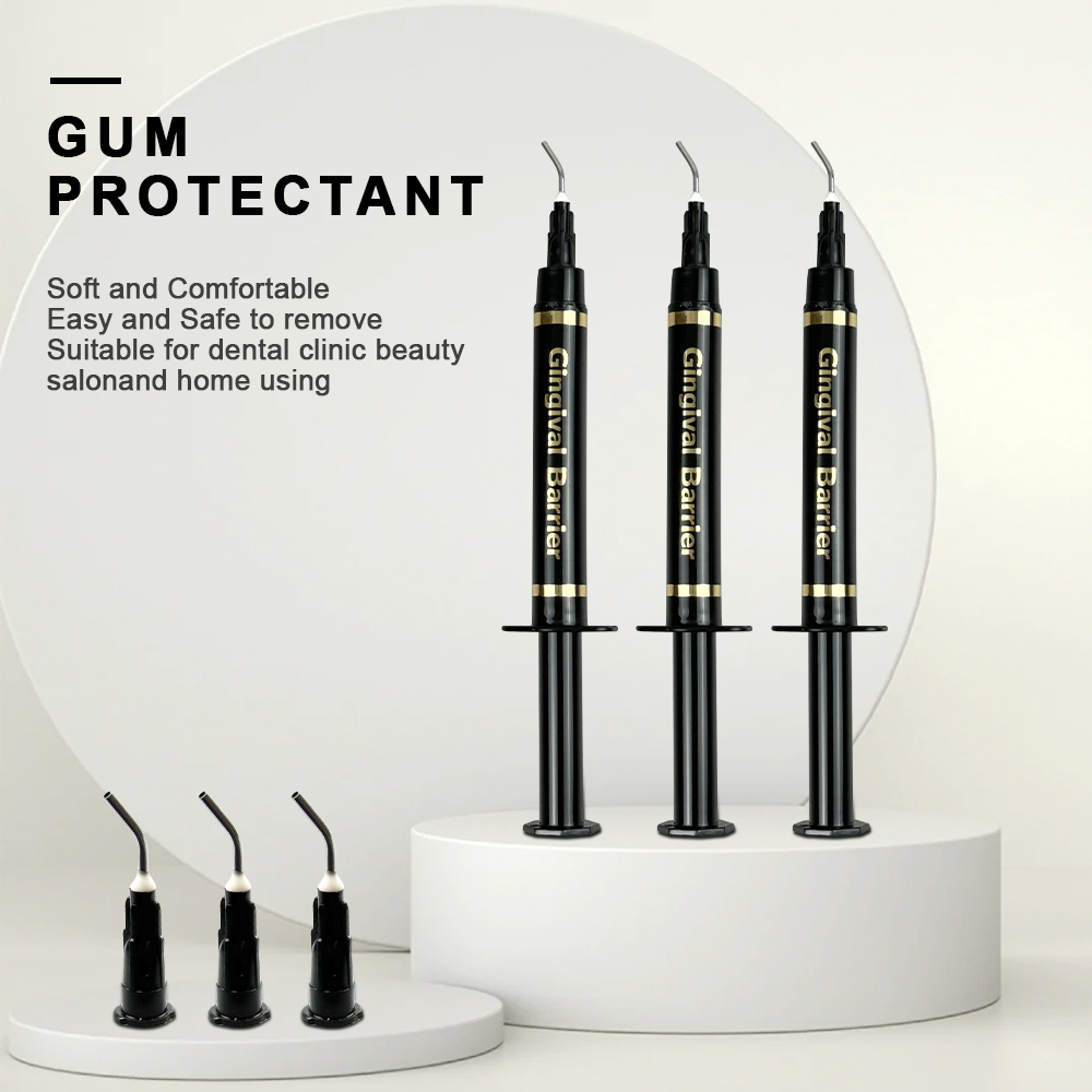 5pcs/10pcs 1.5ml Gingival Barr - огляд і ціна Teeth Whitening Gingival Barrier