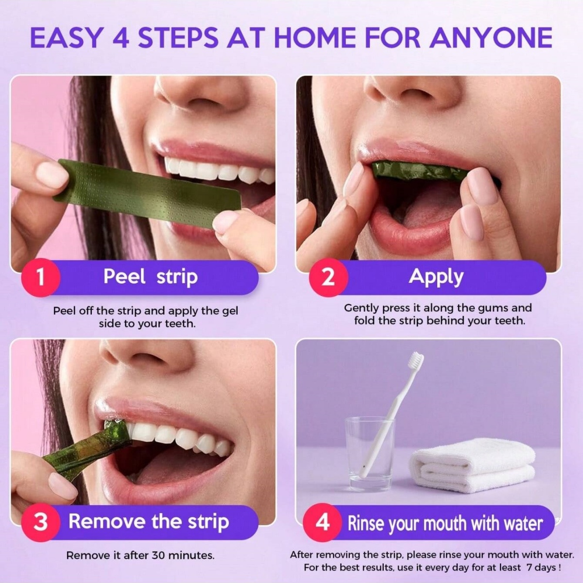 Deluxe Whitening Teeth Sticker - огляд і ціна Teeth Whitening Quotes