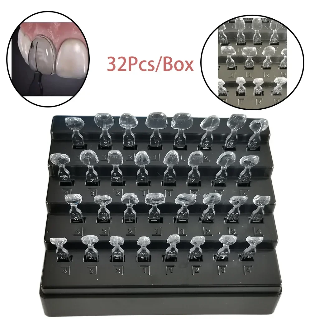 32pcs Dental Veneer Mould Kit  - огляд і ціна Teeth Whitening Kit With Light