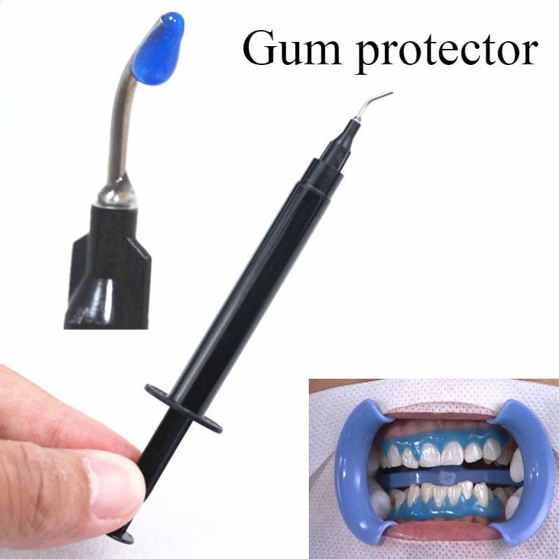 1PCS Dental Gum Protectant UV  - огляд і ціна Teeth Whitening Gingival Barrier