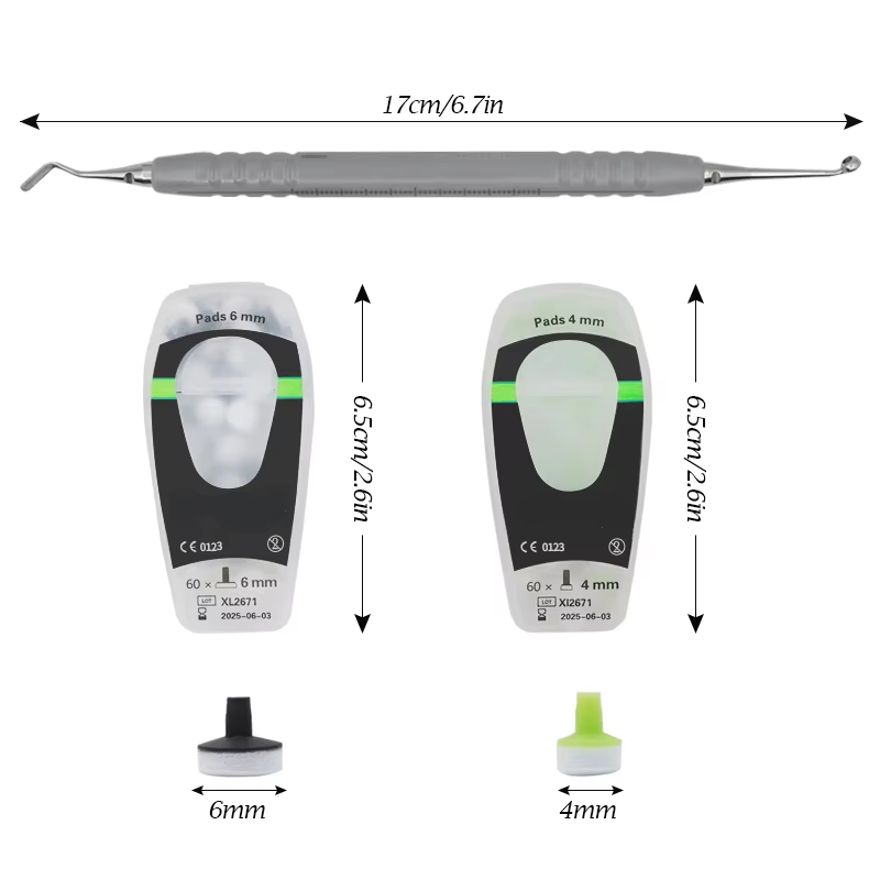 Dental Composite Kit with Foam - огляд і ціна Teeth Whitening Kit With Light