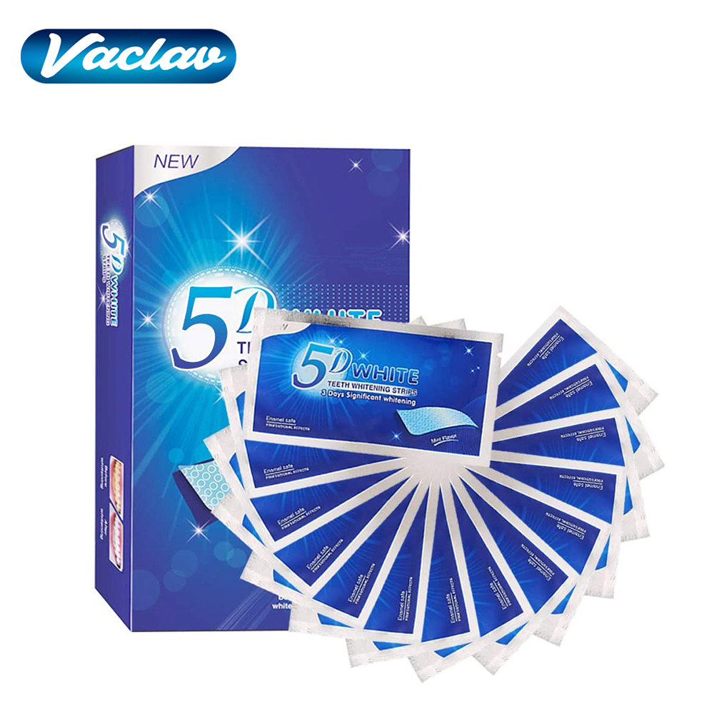 5D White Teeth Whitening Strip - огляд і ціна Teeth Whitening Hydrogen Peroxide